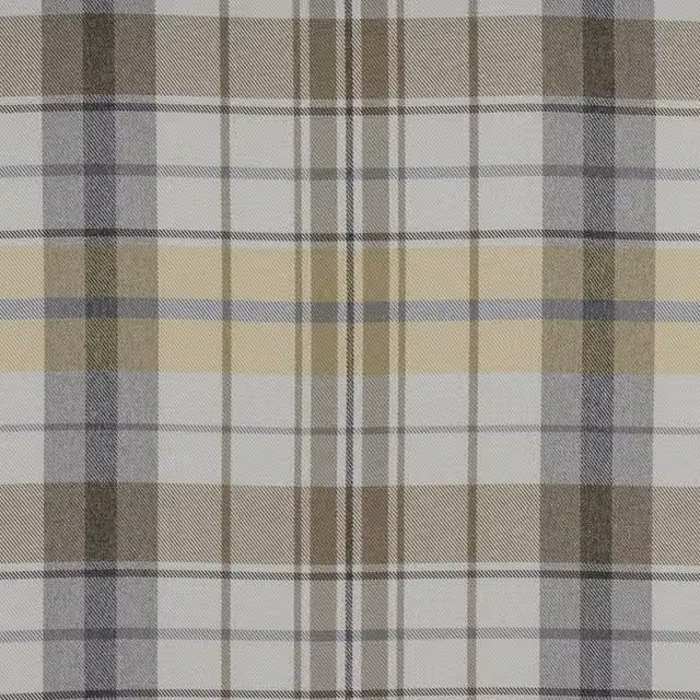 Terrys Nevis Check Fabric in Ochre and Multicolour