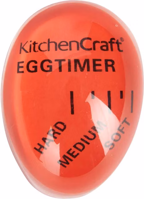 KitchenCraft Colour Changing Egg Timer in Red