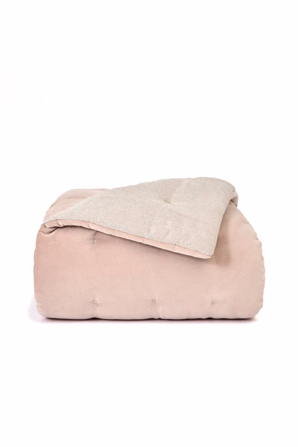 Christy Jaipur Quilted Cotton Throw in Pink, W: 140 cm, L: 200 cm – 3