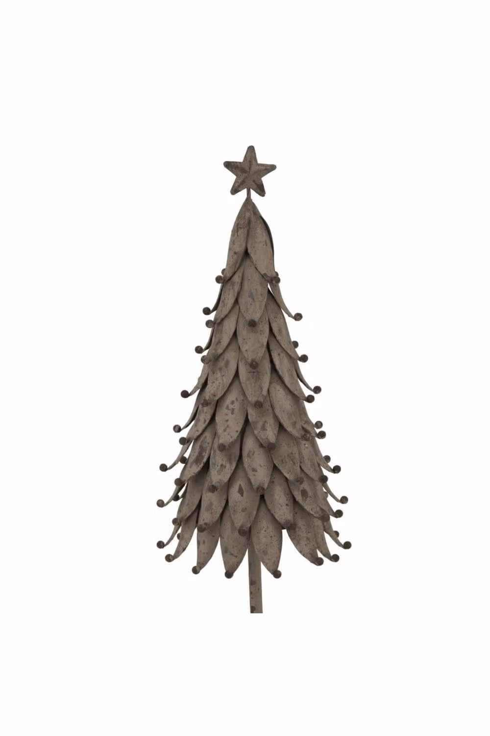 KDMD Rustic Metal Decorative Star Christmas Tree in Brown – 2