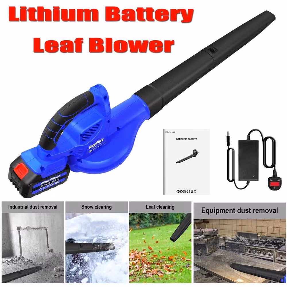 SPETLEK 4000W Electric Garden Leaf, Grass and Snow Blower Hoover in Blue – 3