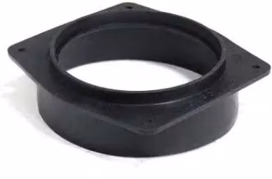 Polycon Lite Aqua Channel Drain with 110mm Outlet in Black