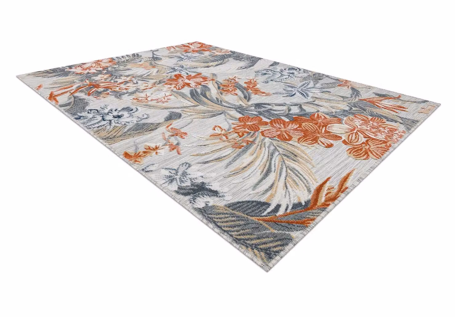 RugsX Botanic Floral Rug in Grey and Multicolour, W: 157 cm, L: 220 cm – 2