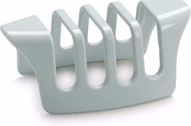 Zeal Melamine Four Slice Toast Rack in Green