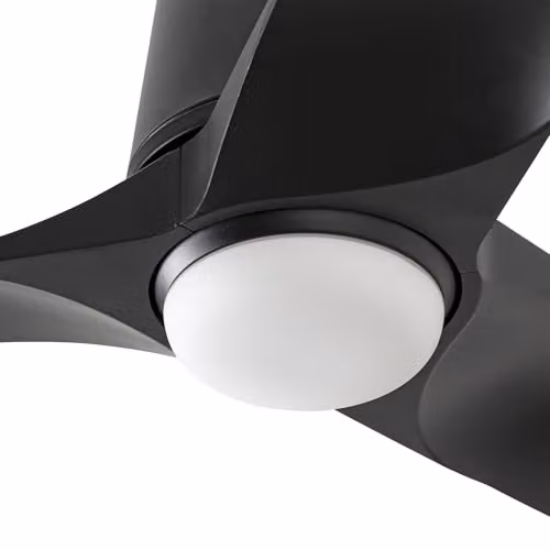 Faro Hey Tube Small 3 Blade Ceiling Fan in Matt Black with Integrated Light – 4