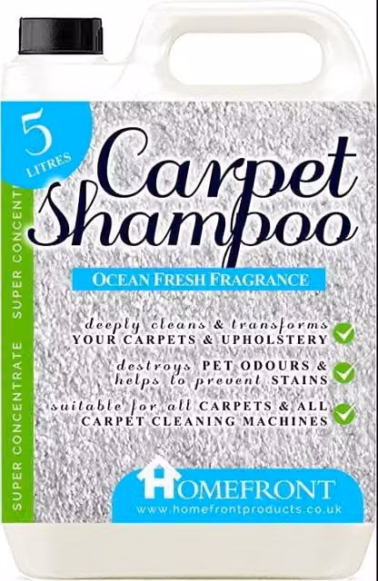 Homefront Ocean Carpet Shampoo, 5 l, Clear
