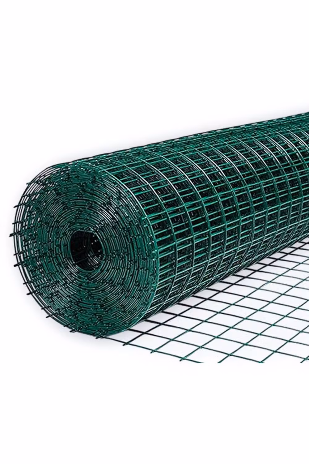 Hygrad PVC Coated Welded Mesh Fence Wire Netting in Green, 1 inch Square, W/H: 120 x 90 cm – 8