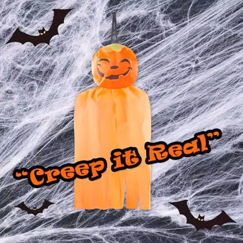 VFM e-Store Orange Hanging Pumpkin Halloween Decorations – 5