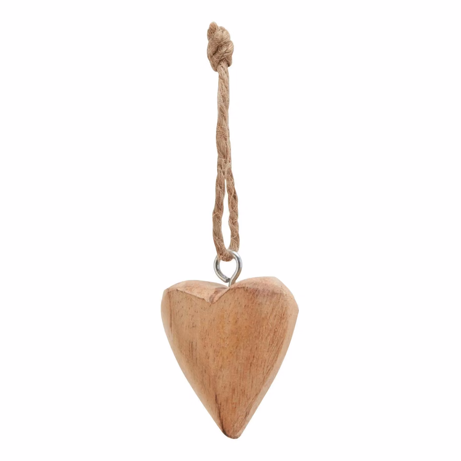 Hill Interiors Brown Wooden Heart Hanging Ornaments, Pack of 90 – 2