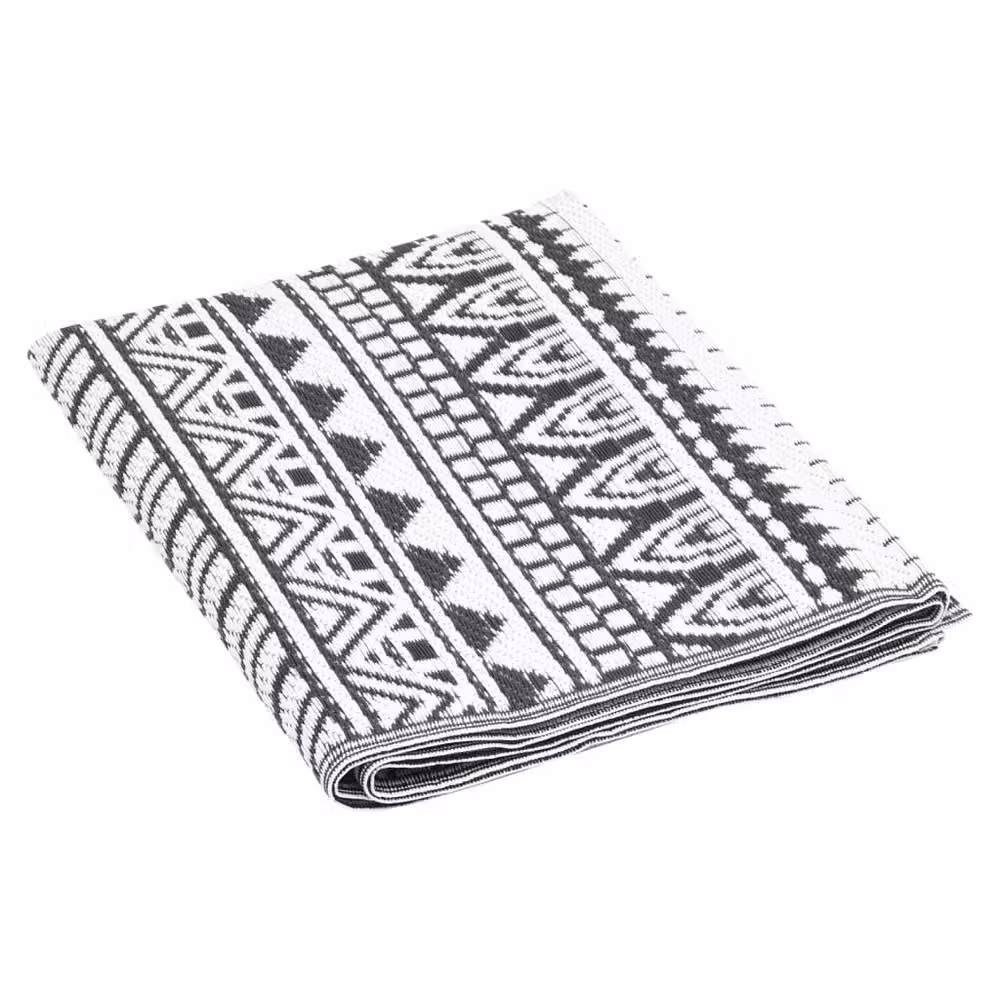 Berkfield Home Black Outdoor Polypropylene Garden Rug W: 190 cm, L: 290 cm – 5