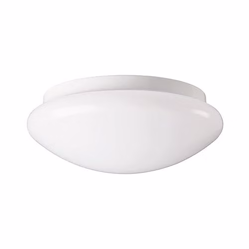 Sylvania 6W LED Surface Mounted Round Ceiling and Wall Light, White, 180mm, IP44, Dual 3000K/4000K