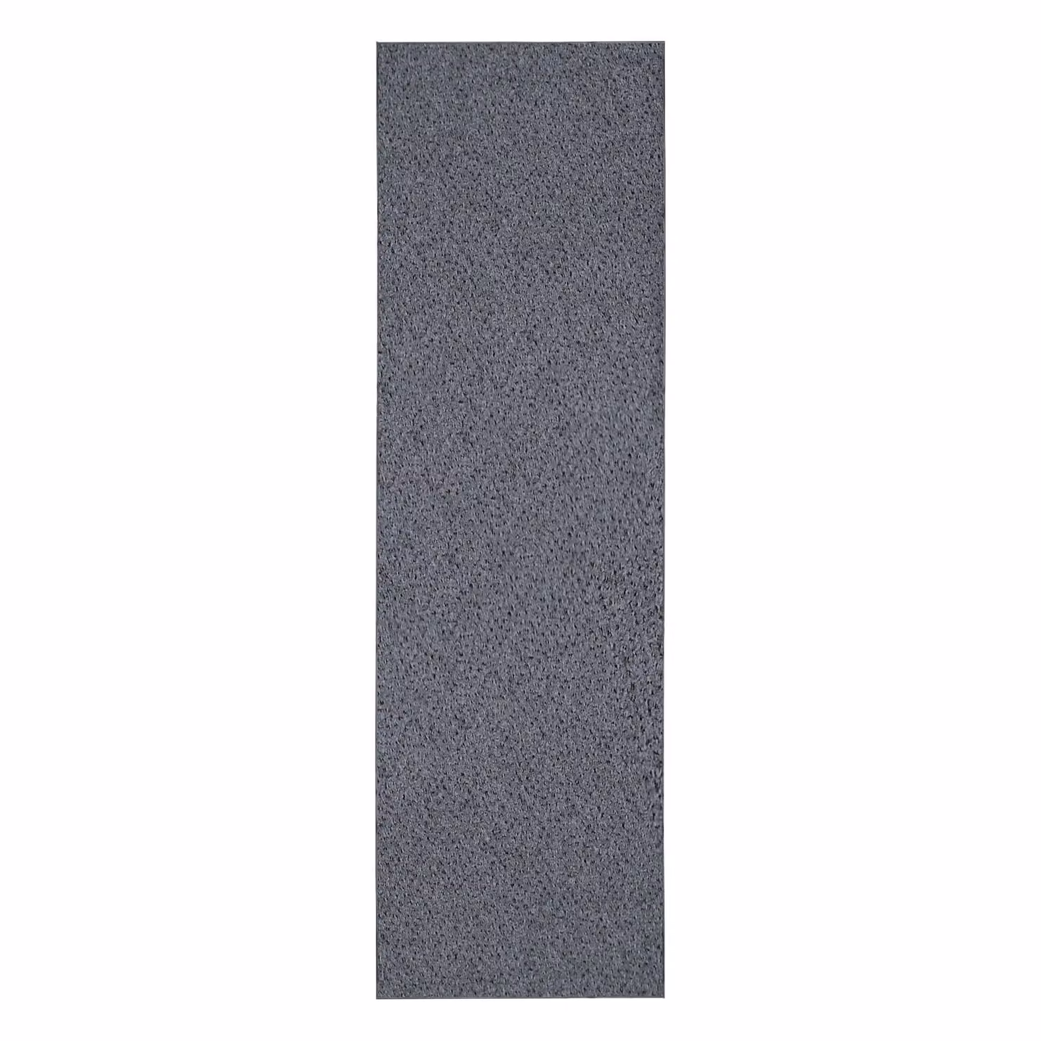 RugsX Traffic Dark Runner in Grey, W: 90 cm, L: 370 cm – 2