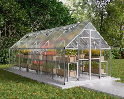 Palram Canopia Balance Greenhouse in Silver – 2