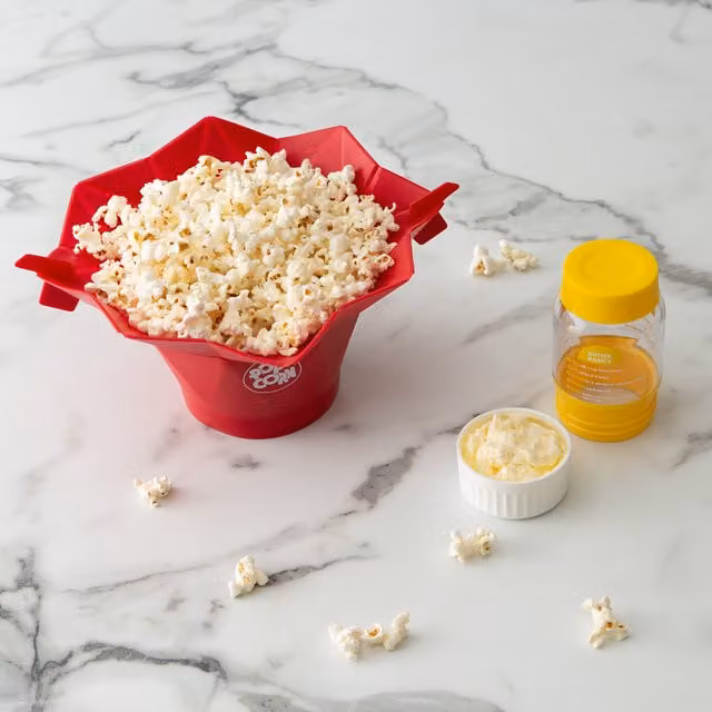 Chef'n Popcorn Popper in Red