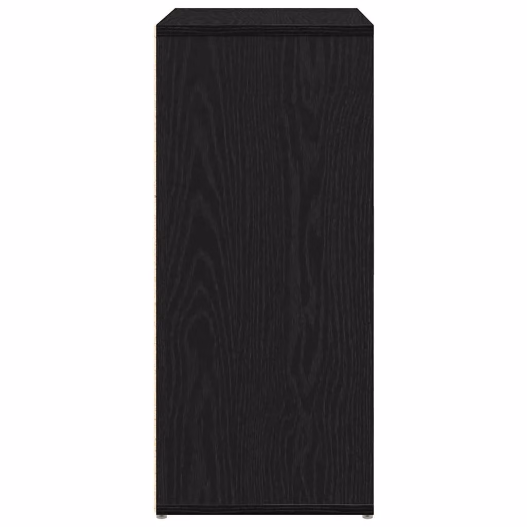 Berkfield Home Black Oak Sideboard, W/D/H: 60 x 31 x 70 cm – 3