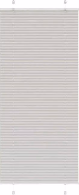 Berkfield Home Single Pleat Corded Blind in Light Grey, W: 100 cm, H: 200 cm