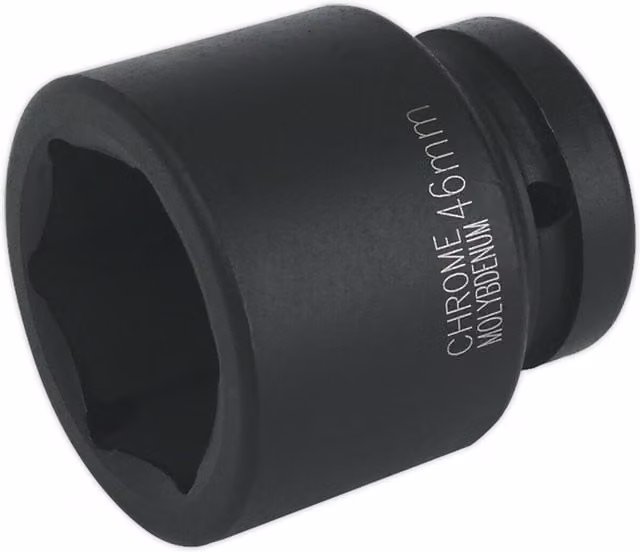 Loops 46mm Forged Chromoly Impact Socket with 1 Inch Square Drive – 1