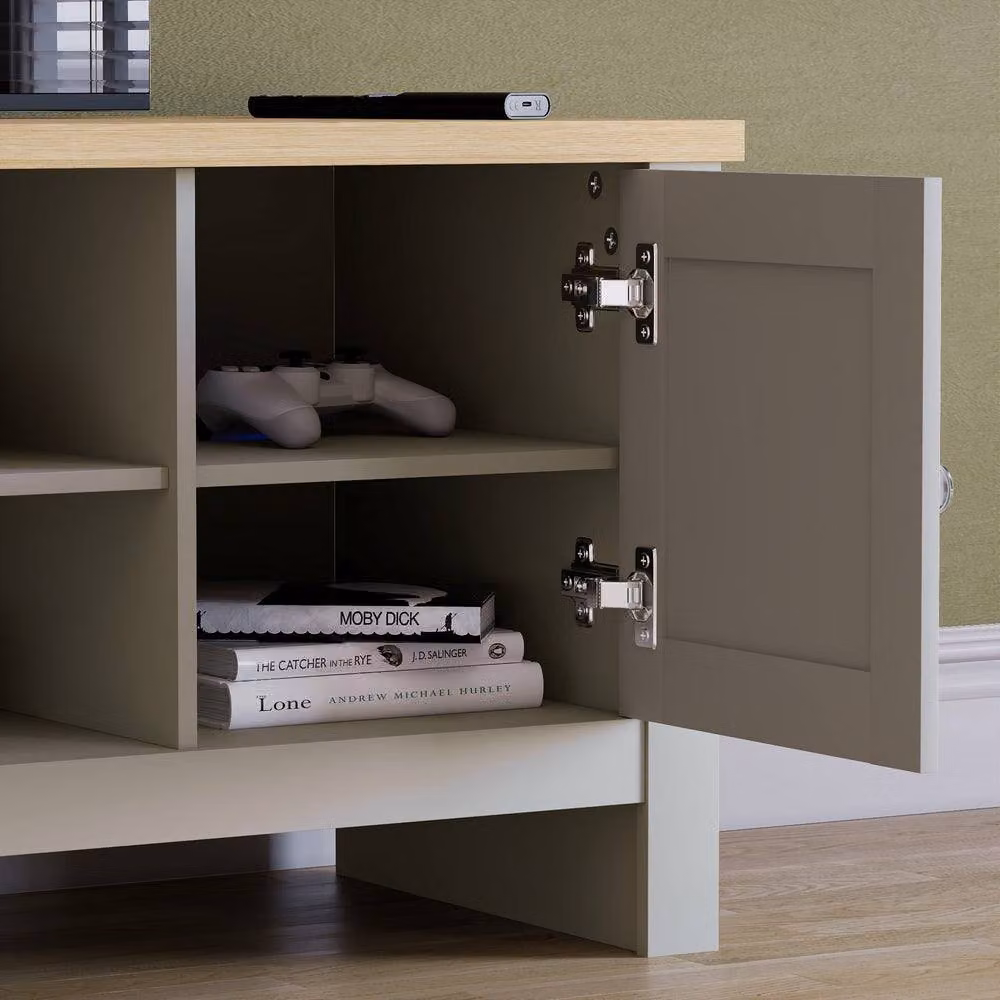 HD Designs Vida Designs Arlington 2 Door TV Unit in Matt Grey – 3