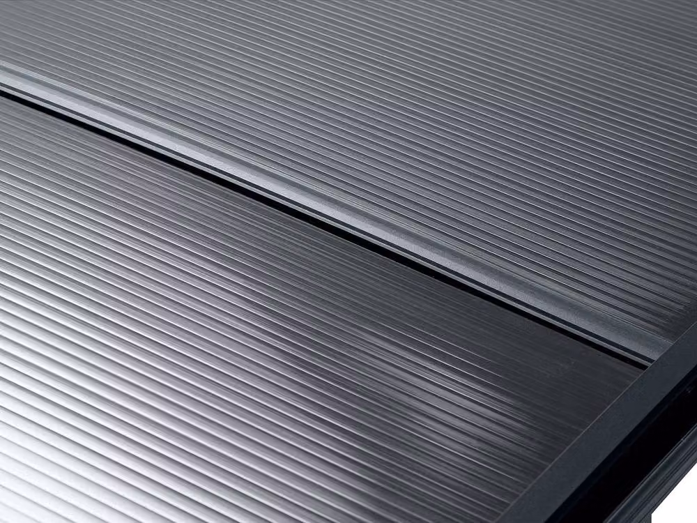 Baresa Aluminium Freestanding Carport for 1 Car in Anthracite Grey, L505 x H239 cm – 5