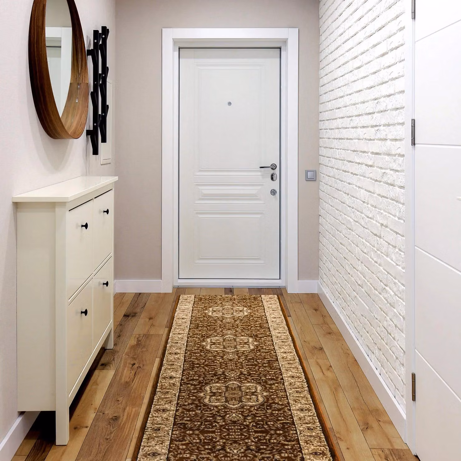 RugsX Royal Oriental Runner Rug in Brown, W/D: 150 x 170 cm – 3