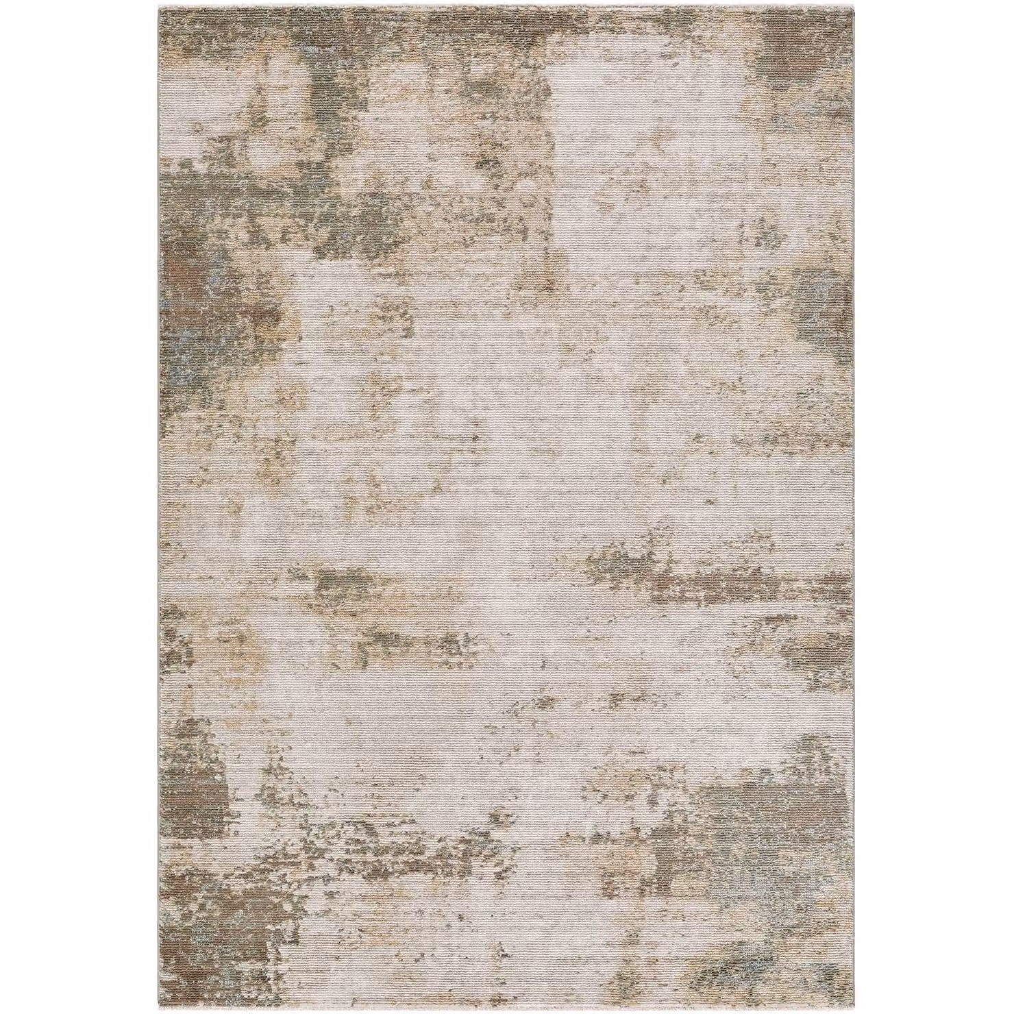Livabliss Galey Alix Myrtle Avenue III Abstract Modern Marble Fringe Living Room Rug in Multicolour Brown Green Blue, W: 160 cm, D: 230 cm – 2