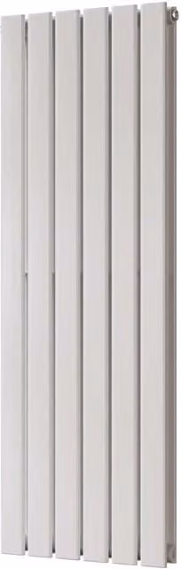 Typhoon White Designer Double Panel Steel Radiator, W: 120 cm, H: 40.8 cm