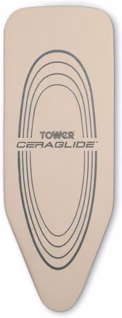 Tower Pro Replacement Ironing Board Cover for T873001MSH, 100% Cotton with Reflective Technology, Beige – 1