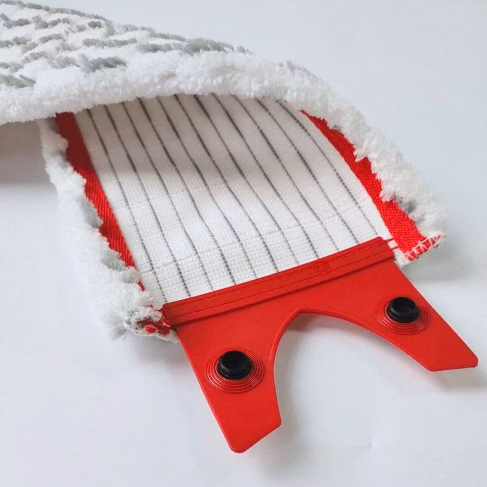 NESTLUNE 6-Piece White Replacement Refill Mop Heads for Vileda 1 and 2 Spray Mops, W: 15 cm, H: 100 cm – 3