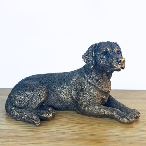 Leonardo Reflections Bronze Animal Crackers Labrador Dog Tabletop Figurine – 3