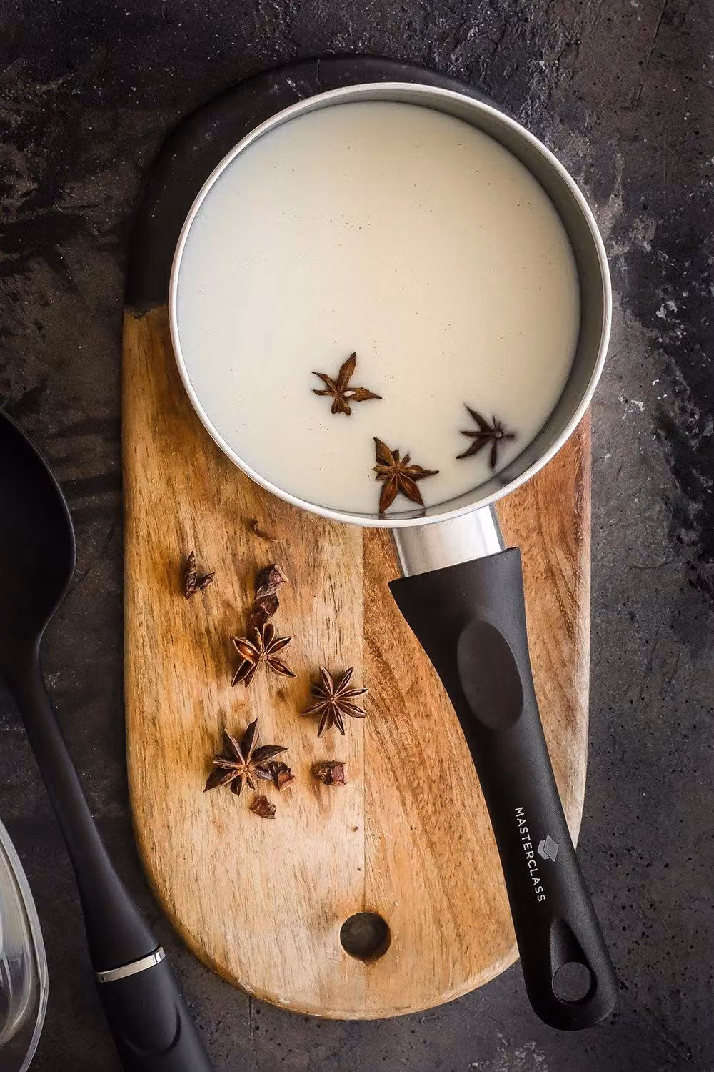 MasterClass Can-to-Pan 14cm Non-Stick Ceramic Aluminium Milk Pan for Induction Hob in Grey or Black – 3