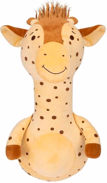 VFM e-Store Yellow Plush Giraffe Wall Decoration, W/H: 60 x 51 cm