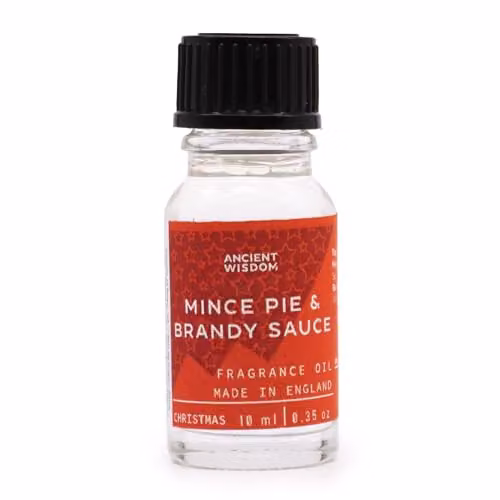 Ancient Wisdom Mince Pie and Brandy Sauce Fragrance Oil, 10ml