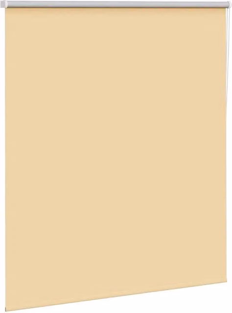 Berkfield Home Blackout Roller Blind, Beige, W: 125 cm x H: 130 cm