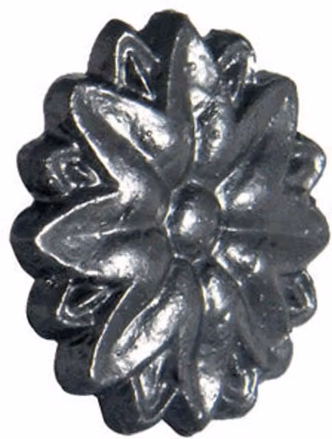FloPlast Cast Iron Effect 70mm Motif Tudor Rose TR70