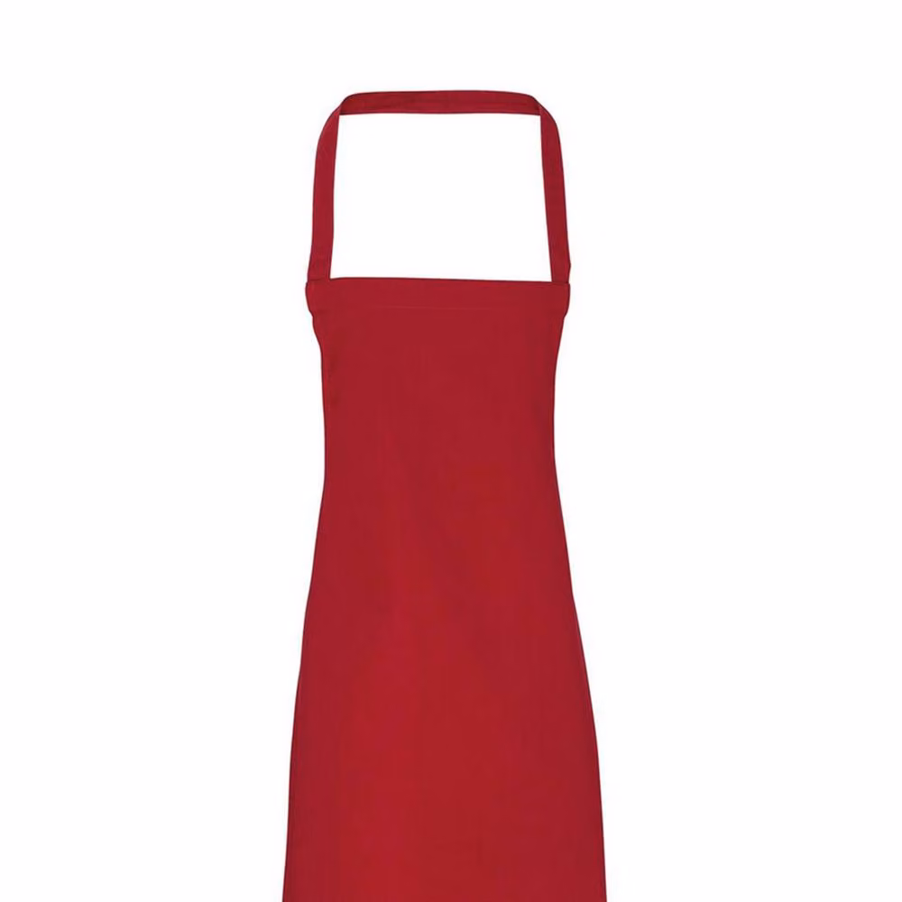 Premier Cotton Bib Apron in Red – 2