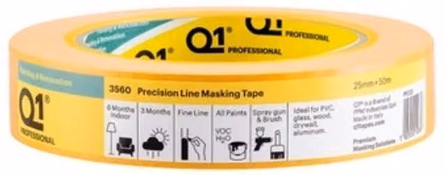 Q1 Precision Line Masking Tape in Beige