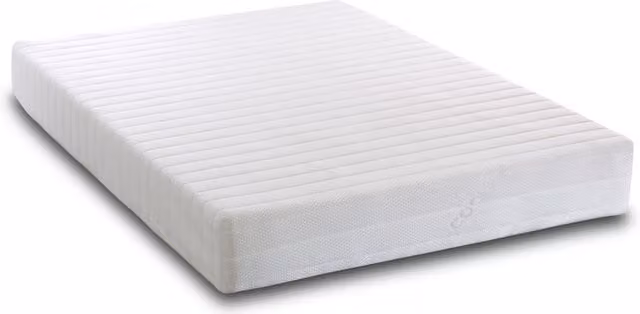 Rest Relax Pocket Reflex 1000 Hybrid Pocket Spring and Foam Mattress, White, W/D/H: 90 x 190 x 18 cm