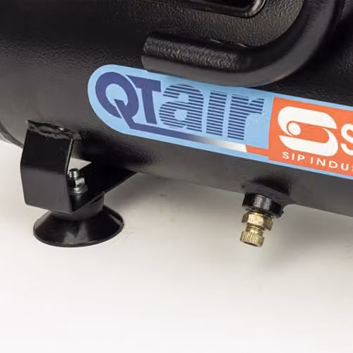 SIP QT Air Compressor Ultra Low Noise Oil-Free Direct Drive, Black, 6L, 550W, 9 Bar – 4