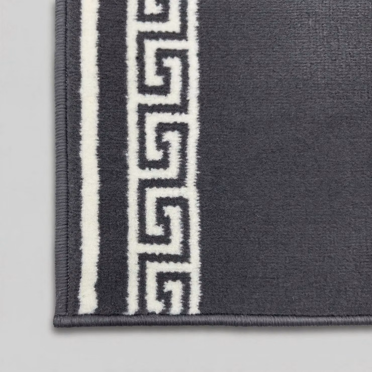 runrug Key Hallway Runner Rug, Grey, W: 70 cm, L: 150 cm – 4