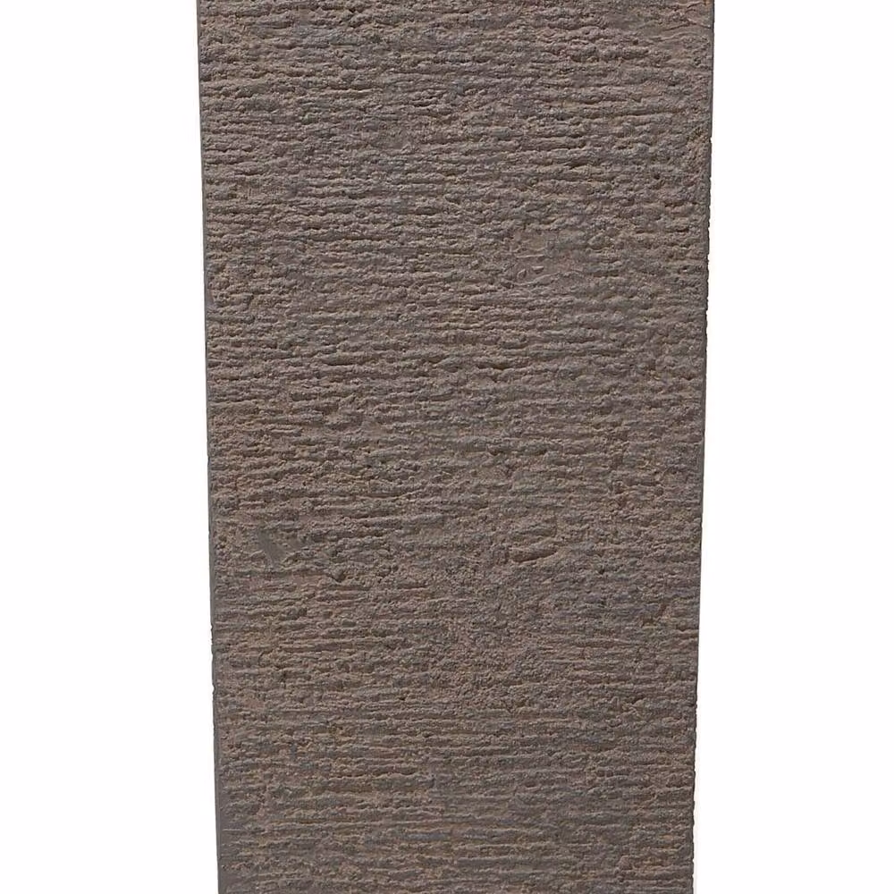 Wyld and Coco Tall Square Planter in Brown and Beige, Fibre Clay, W/D/H: 40 x 40 x 81 cm – 2