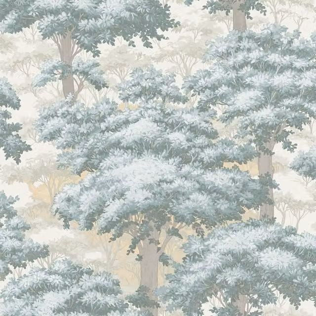 Grandeco Classic Green Floral Nature and Landscape Wallpaper