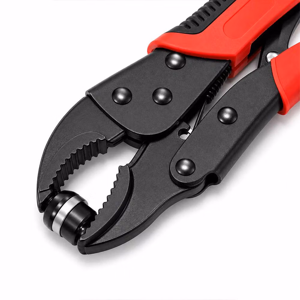 Traderight Red Snap Fastener Kit with Adjustable Press Tool for Leather and Boat Covers – 4