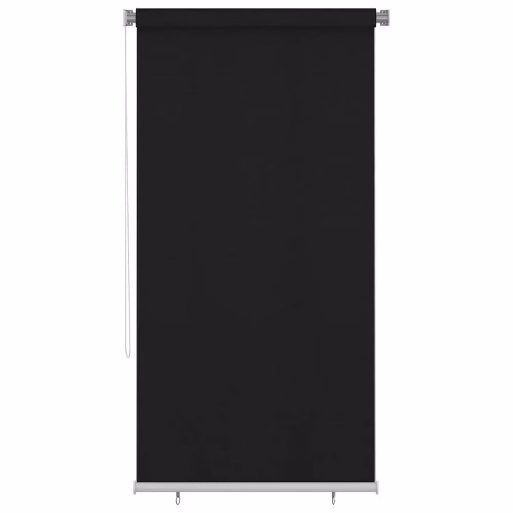 Berkfield Home Outdoor Roller Blind, Black, W: 120 cm, H: 230 cm – 2