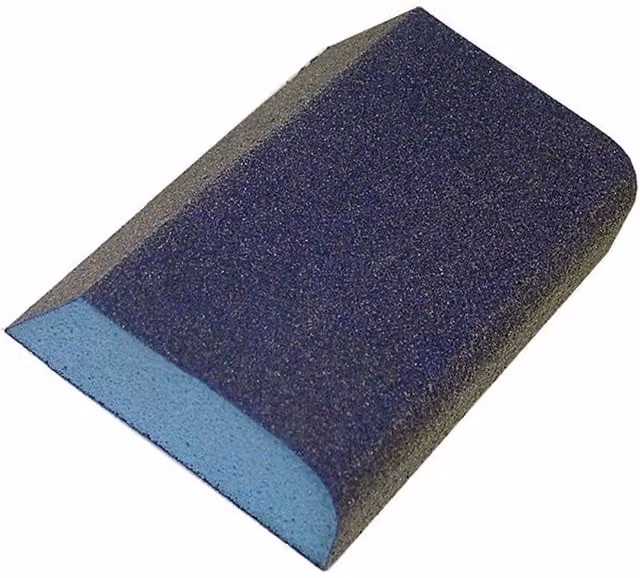 Faithfull Combi Foam Sanding Block, Multicolour, W/D/H: 9.0 x 7.5 x 2.5 cm