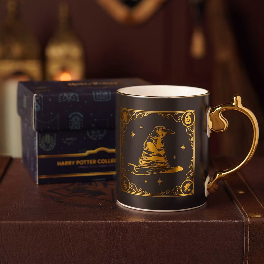 Widdop and Co Harry Potter Sorting Hat Ceramic Mug in Black and Gold – 2