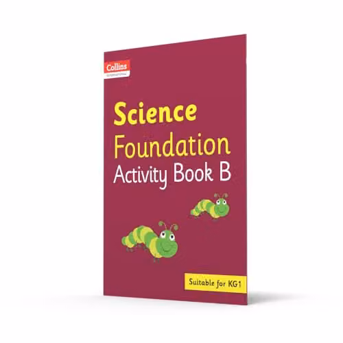 Collins International Science Foundation Activity Book B for KG1 in Multicolour – 2