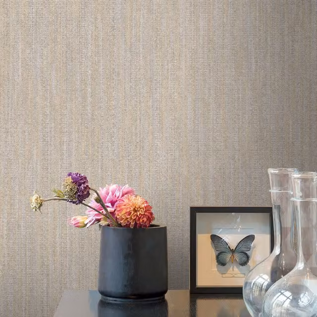 Grandeco Claus Plain Modern Grey Wallpaper