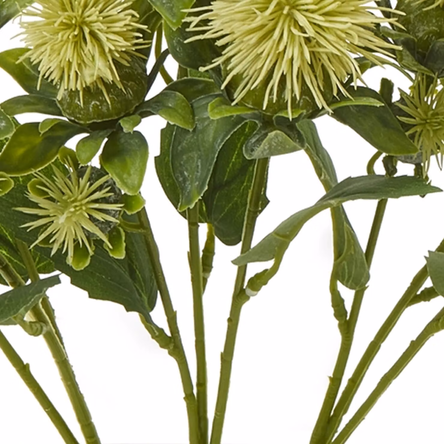 Hill Interiors Anemone Artificial Flower Spray in Green – 3