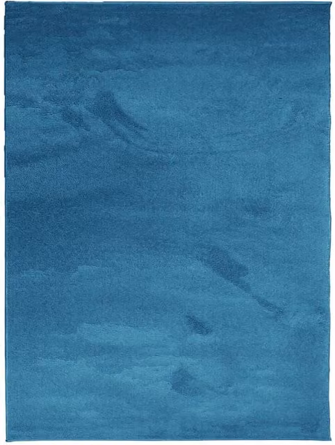 Berkfield Home OVIEDO Short Pile Turquoise Rectangular Rug, W: 240 cm, D: 340 cm – 1