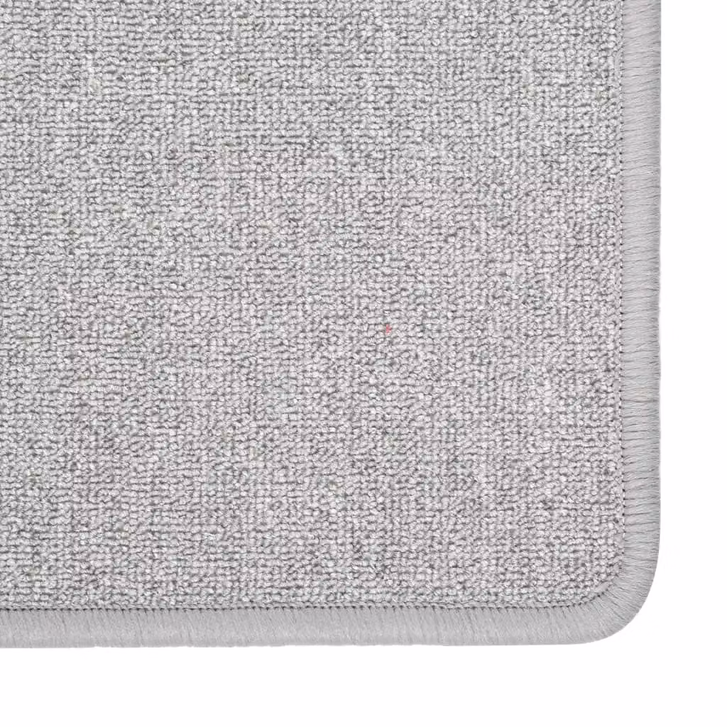 Berkfield Home Light Grey Hand Tufted Polypropylene Carpet Runner, W: 80 cm, L: 200 cm